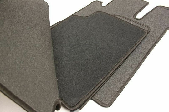 Petex Set of Front and Rear Mats 4pcs for Mercedes-Benz S 1998-2005 Black