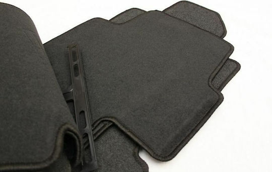 Petex Set of Front and Rear Mats 4pcs for Honda FR-V 2005-2009 Black