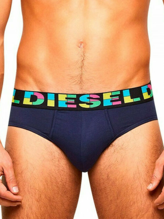 Diesel Men's Slips Multicolour 3Pack