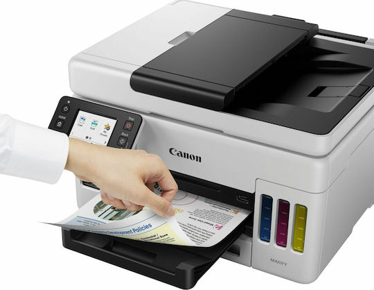 Canon Maxify GX6050 Έγχρωμο Πολυμηχάνημα Inkjet με WiFi και Mobile Print 4470C006