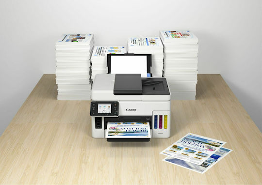Canon Maxify GX6050 Έγχρωμο Πολυμηχάνημα Inkjet με WiFi και Mobile Print 4470C006