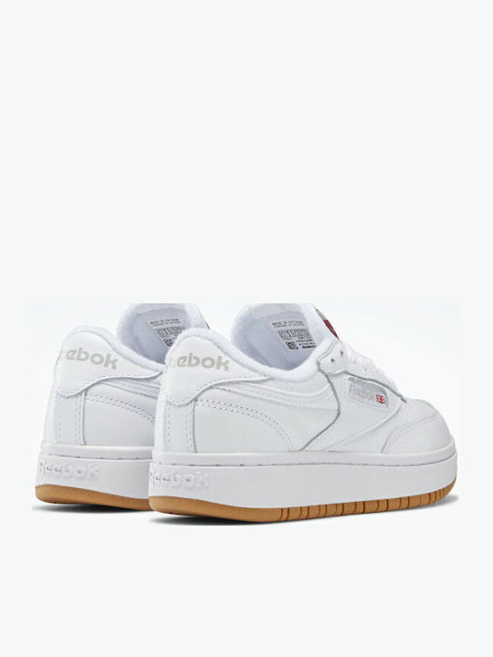 Club C Double Chunky Sneakers White