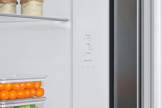 Samsung 634lt Total NoFrost Î178xL91.2xA71.6cm. Inox RS68A8822S9/EF