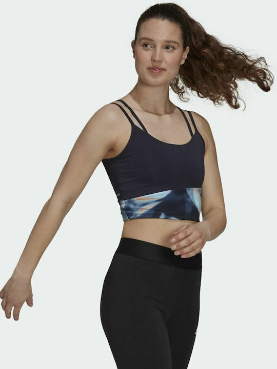 Zoe Saldana Aeroready Γυναικείο Αθλητικό Μπουστάκι Μαύρο