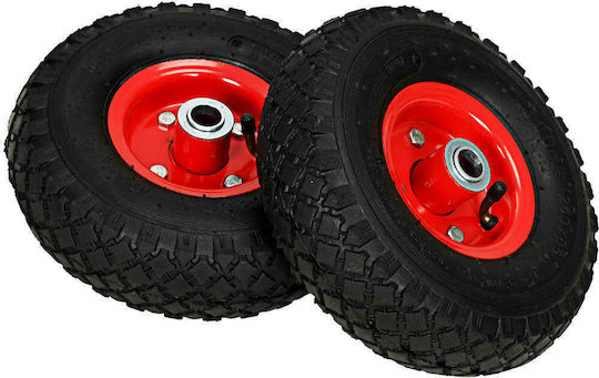 vidaXL 142973 Ρόδες από Καουτσούκ 2τμχ x82mm
