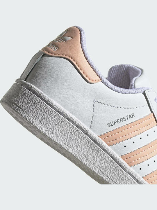 Superstar SUPERSTAR Детски маратонки Low Облачно Бяло / Haze Coral