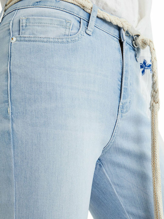 Crown Γυναικείο Jean Παντελόνι σε Skinny Εφαρμογή