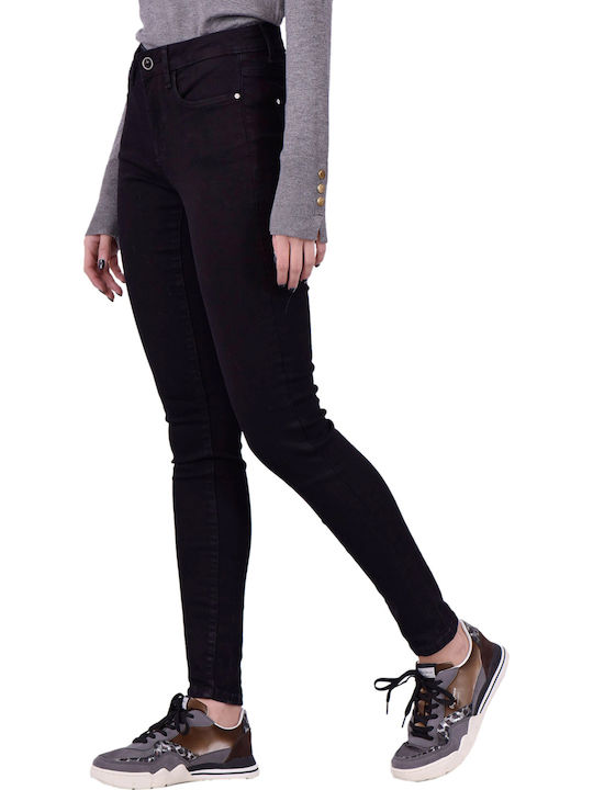 Γυναικείο Jean Παντελόνι σε Super Skinny Εφαρμογή Μαύρο