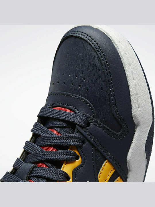 BB4500 Court Παιδικά Sneakers High Ανατομικά Vector Navy / Vector Red / Solar Gold