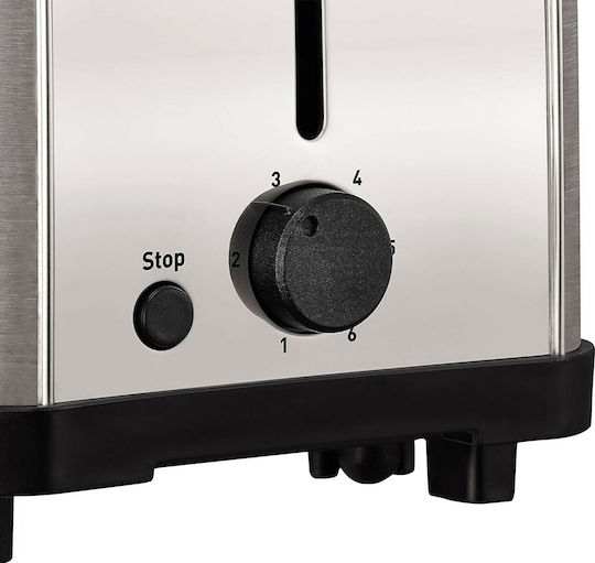 Moulinex Φρυγανιέρα 2 Θέσεων 700W Inox