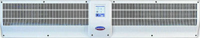 Olefini ΑΕH-33W Electrically Heated Air Curtain with Maximum Air Supply 1930m³/h and Remote Control 114.9cm