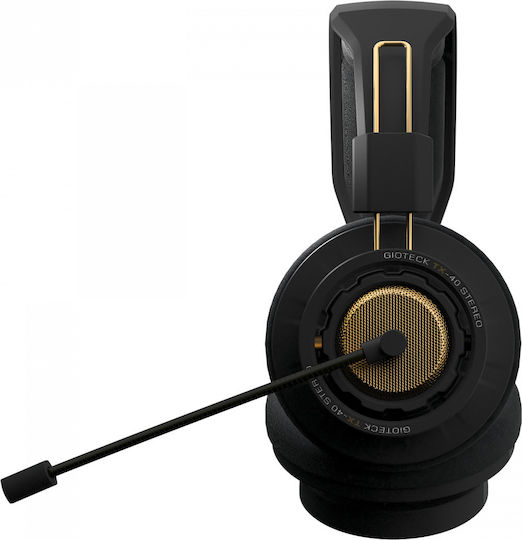 Gioteck TX-40S Over Ear Gaming Headset cu conexiune 3,5mm Negru