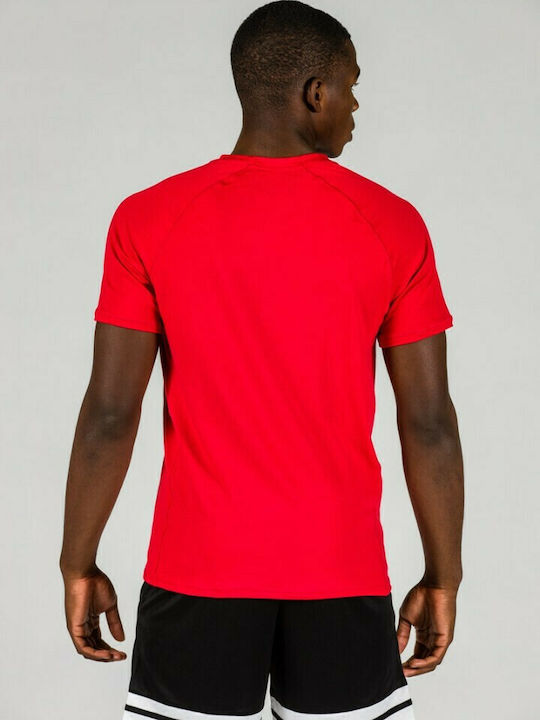 GSA Ultra Light Herren Sport T-Shirt Kurzarm Rot