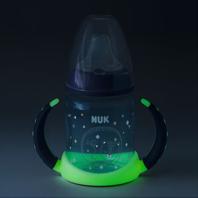 Nuk First Choice Cana de antrenament Plastic cu mânere Albastru de noapte pentru 6m+m+ 150ml