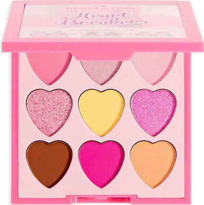 Revolution Beauty Heartbreakers Paletă cu Farduri de Pleoape Formă Solidă Bomboane de zahăr 4.95gr