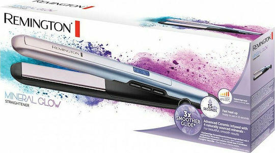 Remington Mineral Glow S5408 Πρέσα Μαλλιών με Κεραμικές Πλάκες