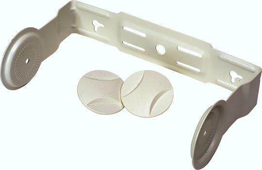 Metro Audio Bracket PL8 Επιτοίχια Βάση Ηχείων PA σε Λευκό Χρώμα
