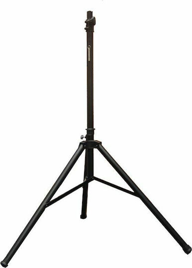 Tele Tρίποδο Ηχείων PA ύψους 120-200cm σε Μαύρο Χρώμα