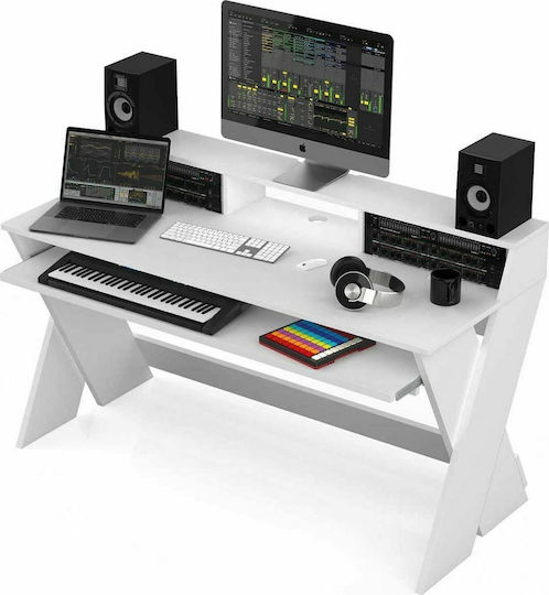 Glorious Sound Desk Pro Γραφείο Studio Λευκό
