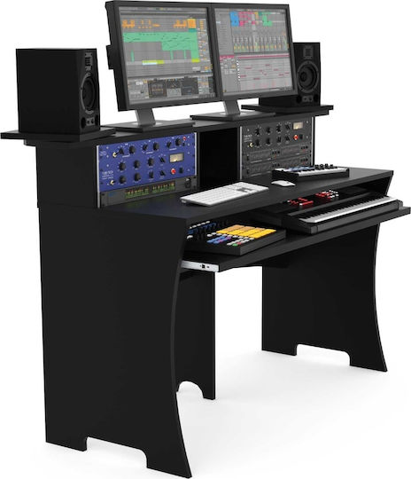 Glorious Workbench Γραφείο Studio Μαύρο