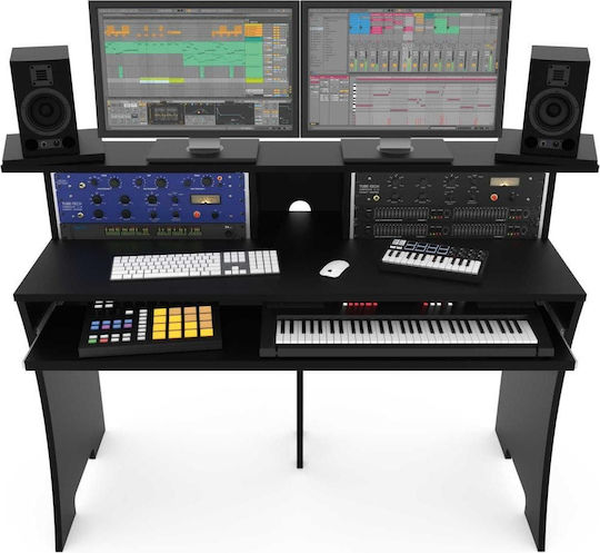 Glorious Workbench Γραφείο Studio Μαύρο