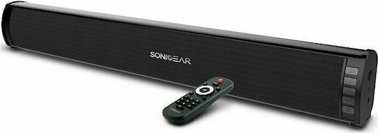 Sonic Gear SB3000BTMI Soundbar 2 Bluetooth 20W cu Telecomanda Negru