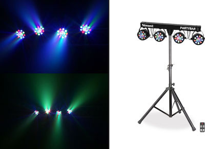 BeamZ Moving Light LED PAR PartyBar3 RGB