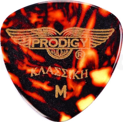 Prodigy Picks für Bouzouki Κλασσική Schildpatt Dicke 0.60mm Set 12Stück