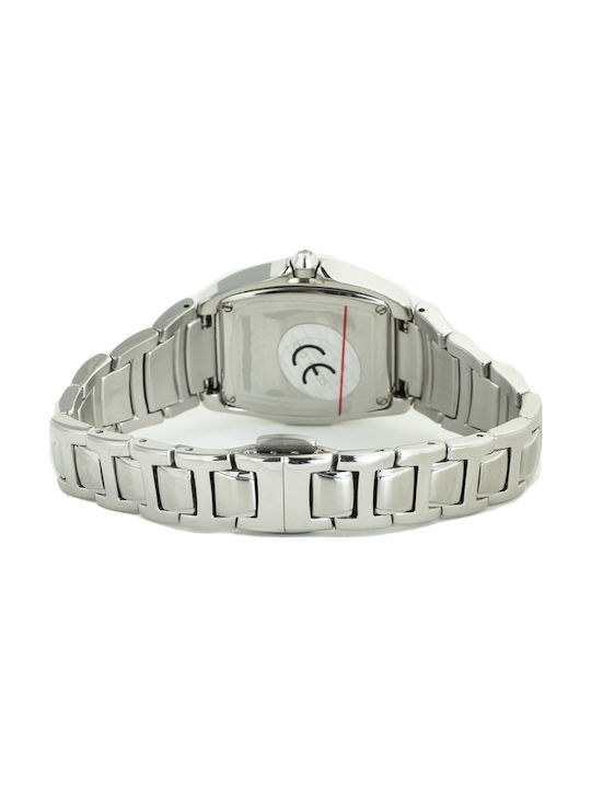 Chronotech Uhr mit Silber Metallarmband