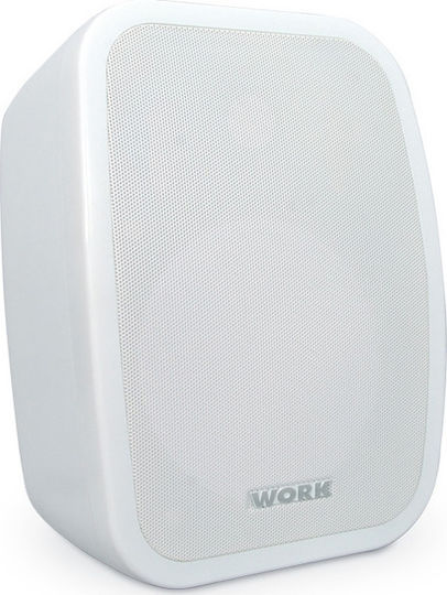 Work NEO 5 Παθητικά Επιτοίχια Ηχεία (Ζεύγος) 17.1x16.6x24.4εκ. Λευκά