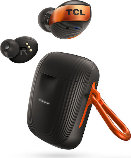 TCL ACTV500 In-ear Bluetooth Handsfree Ακουστικά με Αντοχή στον Ιδρώτα και Θήκη Φόρτισης Copper Dust