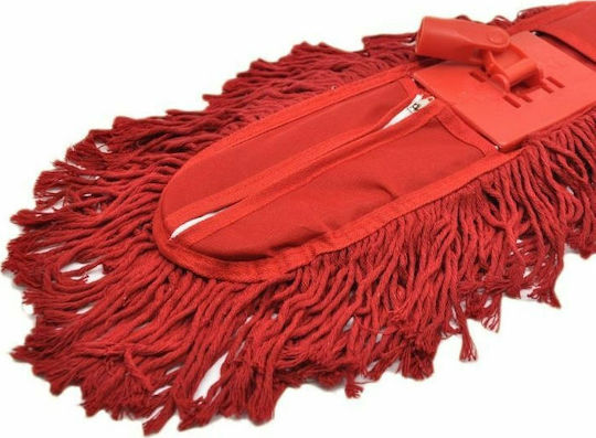 Labico Baumwoll Ersatzteil Parkettmop Rot