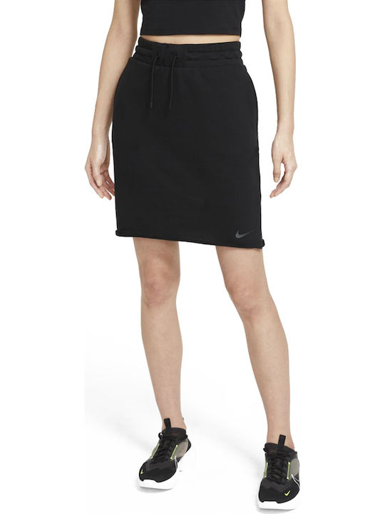 Sportswear High-waisted Mini Skirt Black