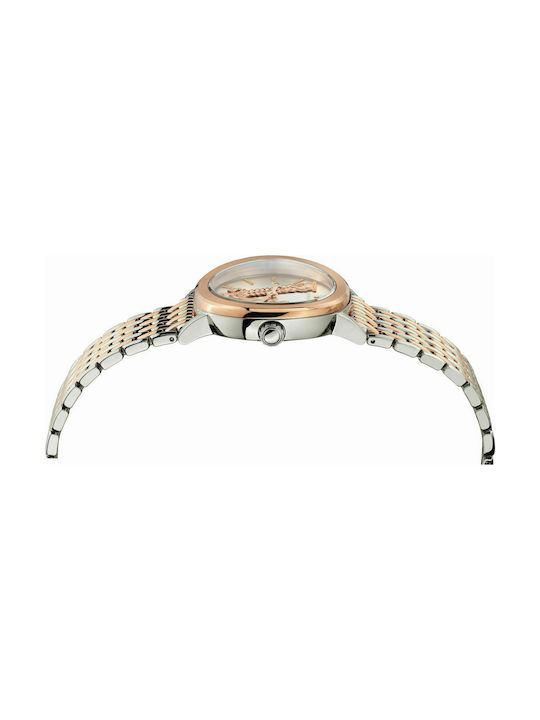 Versace Watch with Metal Bracelet