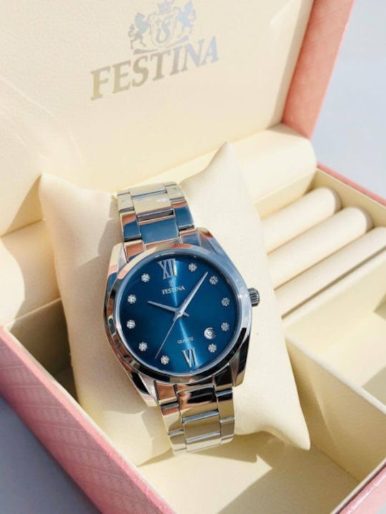 Festina Women's Watch with Silver Metal Bracelet