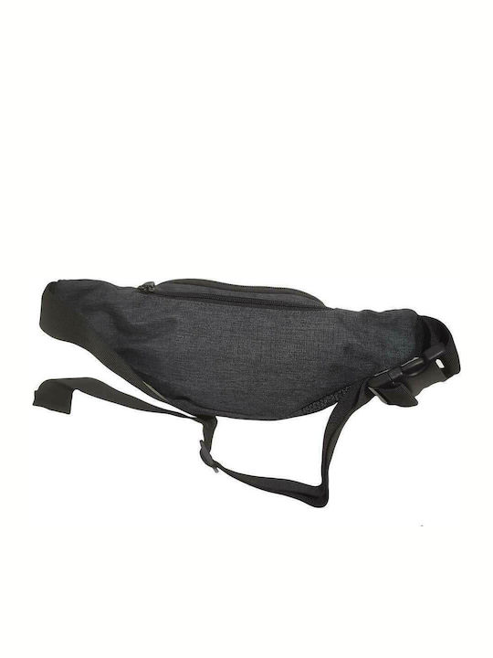 Simple Waist Bag Gray