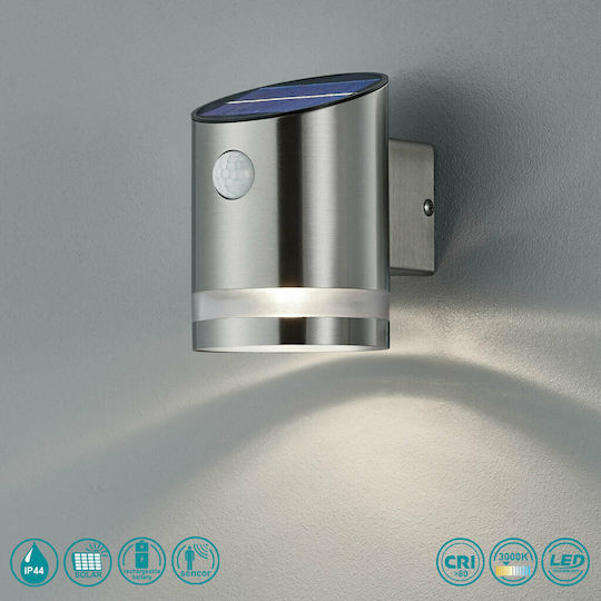 Trio Lighting Salta Соларна Светлина 3W 165лм Топло бяло 3000К с Фотоклетка IP44 9смx13смсм.