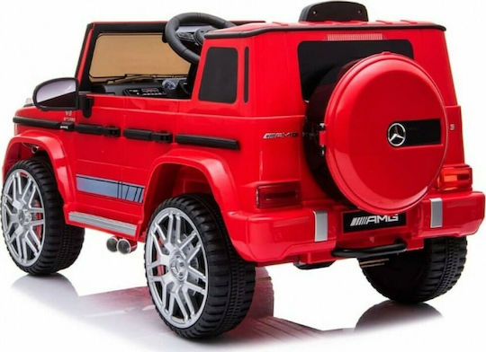 Mercedes Benz G63 AMG One-Seater Licensed 12 Volt Red Kids Ride On Car for 1+ Years