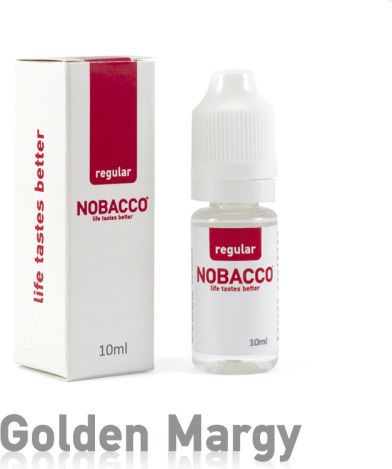Nobacco Έτοιμο Υγρό Αναπλήρωσης Golden Margy με Γλυκιά / Καπνική Γεύση 0mg 10ml