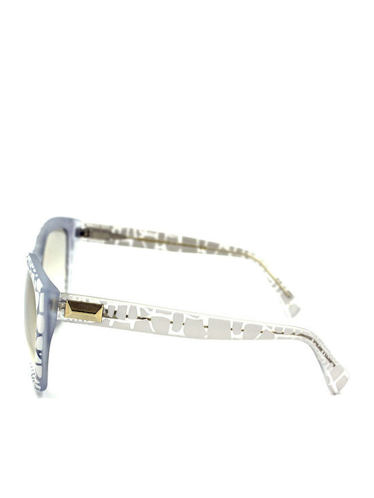 Emilio Pucci Ochelari de soare Λευκά cu Cadru