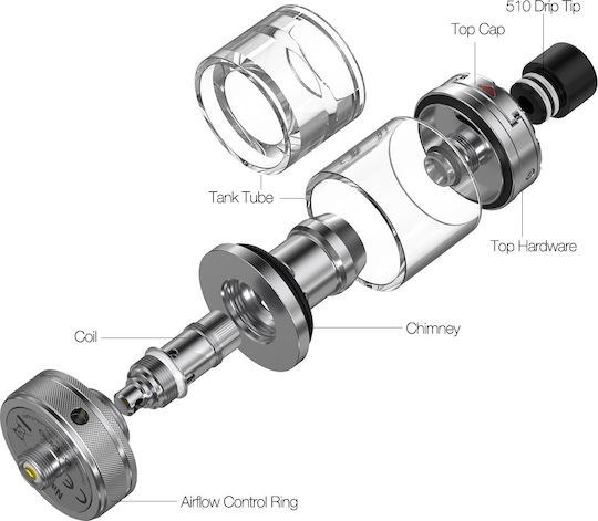 Aspire Nautilus 3 4ml 24mm Gun Metal