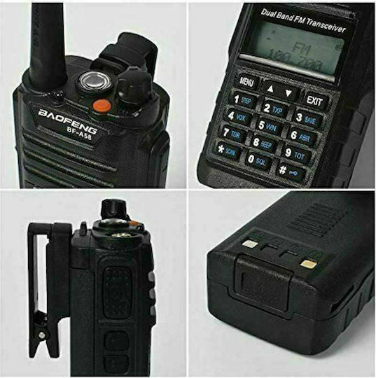 Baofeng BF-A58S Walkie Talkie 8W with Monochrome Screen