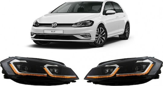 Carner Front Lights Volkswagen Golf Set 2 Pieces