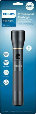 Philips Flashlight LED Waterproof IPX4 with Maximum Brightness 1200lm