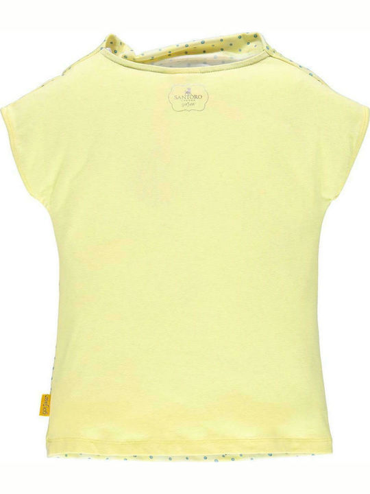 Santoro Kids Blouse Short Sleeve Yellow