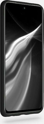 KWmobile Umschlag Rückseite Silikon Black Matte (Redmi Note 10 / 10s / Poco M5s) 54541.47