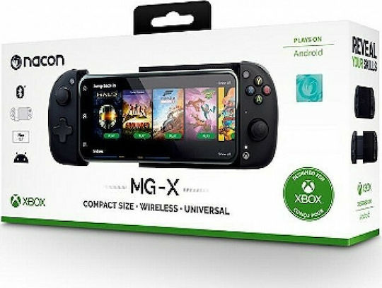 Nacon MG-X Ασύρματο Gamepad για Android Μαύρο