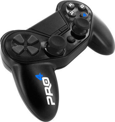 Subsonic Pro4 Ασύρματο Gamepad για PC / PS3 / PS4 Μαύρο