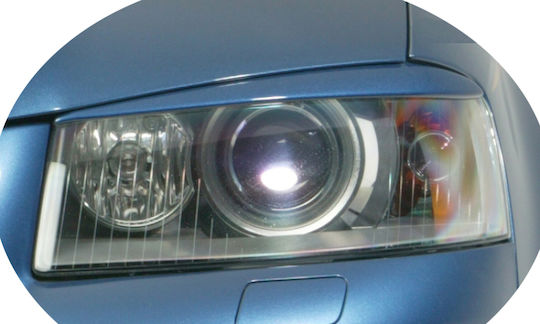 Car Headlight Eyelashes for Audi A3 8P 2003-2008 Böses Auge / Schlechter Blick