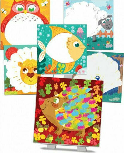Crealign Painting Animal Finger Paints for Children 3+ years Years